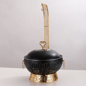 Nuovo Design Set Chafing Dish <span class=keywords><strong>per</strong></span> Buffet 8.0L Nero <span class=keywords><strong>per</strong></span> <span class=keywords><strong>Catering</strong></span> - Product Image 2
