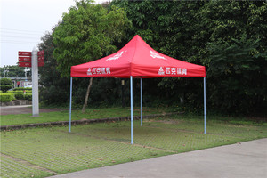 <span class=keywords><strong>Tenda</strong></span> Pubblicitaria 10x10ft con Telaio in Ferro Dorato per Fiere, Esposizioni e Attività all'Aperto, Gazebo Personalizzato con Stampa - Product Image 3