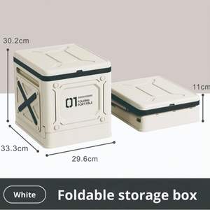 Caja de Almacenamiento Plegable para Automóvil SUV, Organizador de Maletero Plegable, Cesta Interior Portátil para Automóvil - Product Image 6