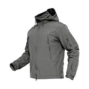 เสื้อแจ็คเก็ตผู้ชายแบบยุทธวิธี เสื้อแจ็คเก็ตสกีฤดูหนาว กันน้ำ บุซับในนุ่ม เสื้อโค้ทฤดูหนาว มีกระเป๋าหลายช่อง - Product Image 2