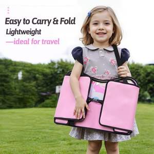 Free Sample PVC <b>Car</b> Seat Tray Table with 30-40L Capacity <b>for</b> Kids Travel & Road Trips-Toddler Lap <b>Desk</b> - Product Image 2