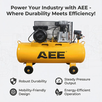 Compresseur d'air OEM ODM Commercial Industrial 100 Ltrs Compresseur d'air Machine pour la construction