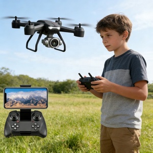 WGNRC V14 Quadricottero RC Professionale, Giocattolo con Controllo WiFi a 4 Assi, Quadricottero Pieghevole con Doppia Fotocamera e Mantenimento dell'Altitudine - Product Image 4