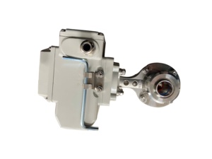 Válvulas de Mariposa de Acero Inoxidable de Grado Sanitario y Alimentario, Soldadas a Tope, de 6 Pulgadas OD152.4MM SS316L - Product Image 3