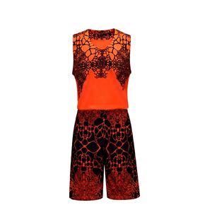 Shorts de basket-ball personnalisés, uniforme d'équipe, vêtements de sport pour hommes, impression par sublimation, respirant, léger, personnalisé - Product Image 1