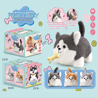Jouet en peluche intelligent pour chien, en coton PP, avec réponse vocale, pour anniversaire, vente en gros