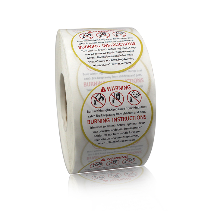 White-38*38MM/500pcs per roll