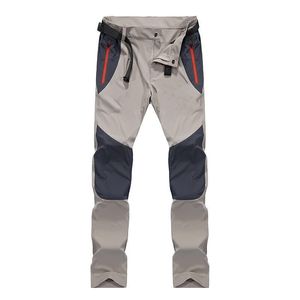 <span class=keywords><strong>Pantalon</strong></span> d'été pour hommes à séchage rapide en plein air extensible respirant escalade sport décontracté <span class=keywords><strong>randonnée</strong></span> pêche rapide taille moyenne devant plat - Product Image 1