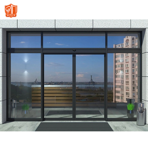 Puerta de vidrio deslizante automática comercial para puerta minorista activada por sensor eléctrico de entrada de tienda - Product Image 3