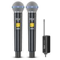 ISK SM58 Drahtloses Mikrofon Dynamisches Handmikrofon für Live-Streaming Batteriebetrieben