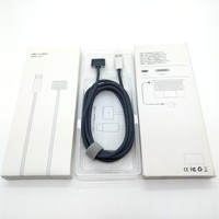 Câble de charge magnétique USB-C vers MagSafe 3 en 1 pour MacBook 14/16 pouces, charge rapide 5A, 2m (6,6ft), 140W