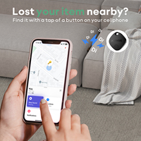 2025 Offre Spéciale Mini Smart GPS Tracker Locator Étanche IP67 Télécommande Enfants Suivi Voiture Sac Alarme GPS Portefeuille Tracker Wifi