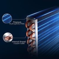 Chauffe-eau électrique à pompe à chaleur air-eau 220V/50Hz 230V 10kW avec échangeur de chaleur en titane haute température, classe d'efficacité énergétique, pour hôtel