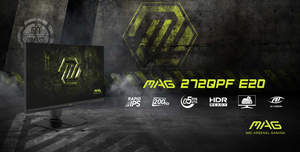 ใหม่หน้าจอเล่นเกม MSI MAG 272QPF E20 27นิ้ว2K 200Hz 0.5ms สำหรับ eSports - Product Image 6