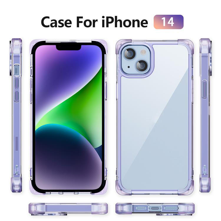 KUAVETO Custodia Trasparente Per IPhone 15 14 12 13 11 7 8 6s 6 Pro Max - Foto 4