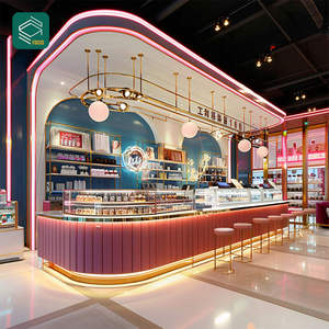 Meubles de comptoir pour Bubble Tea, kiosque à café, centre commercial, kiosque de café, kiosques pour centres commerciaux, café - Product Image 5