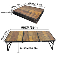 Mobilier d'extérieur Table et chaises pliantes modernes pour l'extérieur et l'intérieur