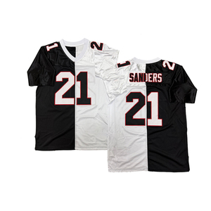 Camiseta de Rugby Estilo Vintage para Hombre, Cosida, Brett Favre, Michael <span class=keywords><strong>Vick</strong></span>, Steve Bartkowski, Deion Sanders, Tallas S-3XL, Envío Rápido - Product Image 4