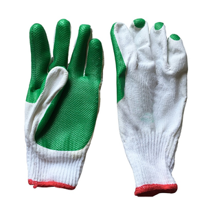 ถุงมือยางเคลือบผ้าฝ้าย T/C ลายเพชร CITICITY สำหรับงานกัดกร่อน - Product Image 5