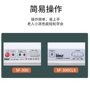 ไฟฉุกเฉินนิวเจีย SF-300 68 ซม. หลอดฟลูออเรสเซนต์ 19 วัตต์ สำหรับตั้งแคมป์ ใช้ในบ้าน ไฟดับ - Product Image 4