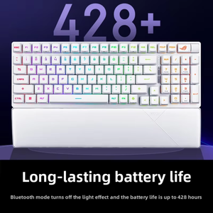 Clavier mécanique de jeu professionnel personnalisé en direct d'usine, 68 touches, rétroéclairage RVB, avec interrupteurs <span class=keywords><strong>Gateron</strong></span>/Kailh, nouveau, axe métallique - Product Image 5