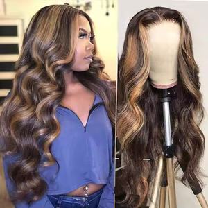 Magnifique Perruque Body Wave P427, Densité 250%, Cheveux Humains 100% Non Traités, Perruque Frontale en Dentelle Transparente 13*4 - Product Image 3