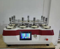 9 têtes Martindale Équipement D'essai D'abrasion et de boulochage Textile Frottement Machine D'essai