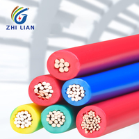1,5mm 2,5mm 4mm 6mm 10mm PVC-isoliertes Mehradriges Kupfer BVR Flexibles Elektrokabel für Hausbau-Verkabelung