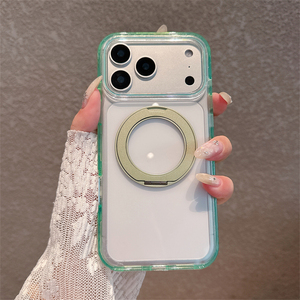 เคสโทรศัพท์ iPhone 17 18 พร้อมที่ยึดแม่เหล็กแบบวงแหวน เคสใสแม่เหล็กสำหรับ iPhone 18 Pro Max - Product Image 6