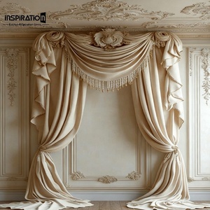 Cubierta Decorativa Clásica <span class=keywords><strong>de</strong></span> GRG para Columnas, Revestimiento para Diseño <span class=keywords><strong>de</strong></span> Pilares Estructurales, Pedimento Europeo <span class=keywords><strong>de</strong></span> GRG para Puertas - Product Image 1