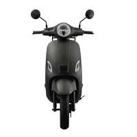 Moped électrique étanche en alliage d'aluminium avec batterie au lithium amovible, moteur sans balais, 1500W, 55KM/H, certifié EEC COC CE