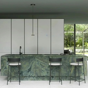 Mármol Natural Emerald Wonderland, Piedra de Alta Calidad para Diseños Modernos y Soñadores de Encimeras, Paredes y Pisos - Product Image 3