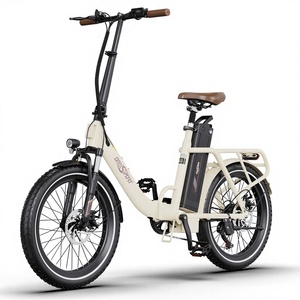 Bicicletta Elettrica Pieghevole Ibrida EU ONESPORT OT16 da Neve, 250W 48V con Batteria al Litio, Pneumatici Fat, per Città e Montagna - Product Image 1