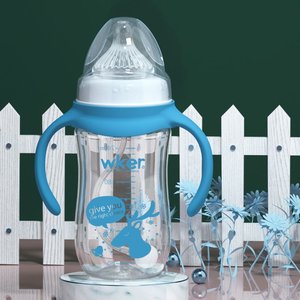 180 ml/240 ml/300 ml en plastique de qualité alimentaire bébé biberon de <span class=keywords><strong>lait</strong></span> pour bébé - Product Image 4
