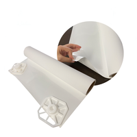 Rouleau de vinyle PVC auto-adhésif mat pour jet d'encre grand format, éco-solvant, 100 microns