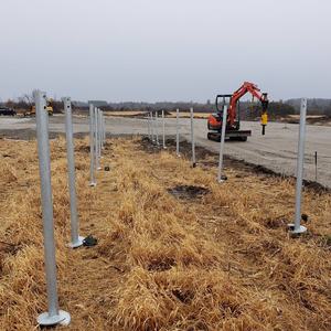 Système <span class=keywords><strong>de</strong></span> montage solaire galvanisé à chaud, <span class=keywords><strong>fondation</strong></span> <span class=keywords><strong>de</strong></span> bâtiment, vis <span class=keywords><strong>de</strong></span> terre en acier, <span class=keywords><strong>fondation</strong></span> <span class=keywords><strong>de</strong></span> clôture - Product Image 4