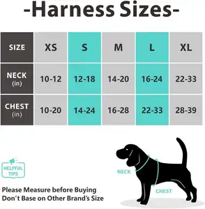 Dog Harness No Choke Front Lead Dog Reflective Harness Adjustable Soft Padded Pet Vest Solid Dog Walking Harness Sustainable