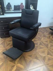 Fauteuil de Barbier Professionnel Qumeng Robuste et Luxueux pour Salon de Coiffure - Product Image 5