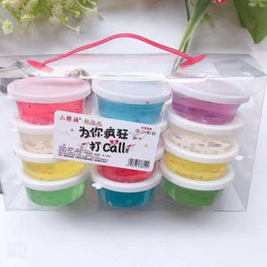 Goma de mascar de alta transparencia, paquete de 12, divertida y lúdica, 12 colores de goma de mascar, puré de frutas, puré de conchas marinas, dorado perlado - Product Image 4