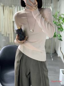 <span class=keywords><strong>เสื้อ</strong></span>สเวตเตอร์ไ<span class=keywords><strong>ห</strong></span>มพรมขนสัตว์แท้ คอสูงทรงเข้ารูป แขนยาวสำ<span class=keywords><strong>ห</strong></span>รับผู้<span class=keywords><strong>ห</strong></span>ญิง ซักเครื่องได้ ไม่ต้องรีด  สำ<span class=keywords><strong>ห</strong></span>รับฤดูใบไม้ผลิและฤดูใบไม้ร่วง สไตล์เกา<span class=keywords><strong>ห</strong></span>ลี - Product Image 5