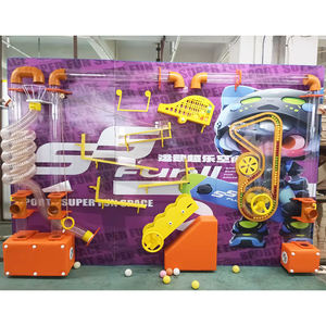 Indoor-Spielplatz Interaktive Ballspiel maschine Sensorische <span class=keywords><strong>Wand</strong></span> röhre Spielzeug <span class=keywords><strong>ball</strong></span> Spiel <span class=keywords><strong>wand</strong></span> Panel Science Museum Ausrüstung für Kinder - Product Image 4