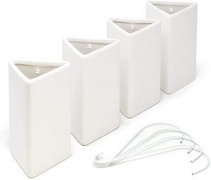 Humidificateur d'air <span class=keywords><strong>suspendu</strong></span> en céramique blanche émaillée pour radiateurs, désodorisant économique et <span class=keywords><strong>pot</strong></span> de plantes pour la maison - Product Image 4