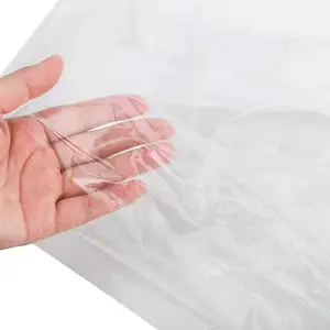 Anti-Dirty Waterproof Thickened Lightweight Plastic LDPE garment Dry Cleaner Bags for Uniforms