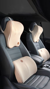 Beezin supporto lombare in schiuma ad alta densità supporto per la schiena Gel infuso <span class=keywords><strong>viscoelastico</strong></span> per ufficio ortopedico sedia Memory Foam <span class=keywords><strong>cuscino</strong></span> per collo - Product Image 6