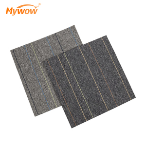 Thời trang hàng đầu khách sạn sang trọng Thảm PP văn phòng thương mại gạch thảm sàn vuông Thảm 50x50 - Product Image 3