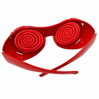 Lunettes de farceur tourbillonnantes / Lunettes de protection contre les rayons X, accessoire de costume pour adulte
