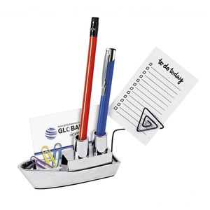 Organizador de Escritorio Multifuncional con Portaplumas, Caja Estándar de Plástico PET para Almacenamiento de Papelería y Cosméticos - Product Image 1