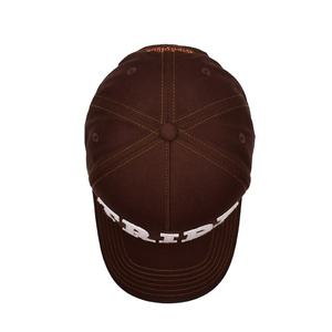 Gorra de béisbol bordada con apliques de sarga de algodón 100%, gorras de béisbol con borde curvo construido de 5 paneles, sombreros - Product Image 5