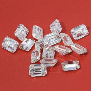 Corte de esmeralda de alta calidad 1ct-10ct DEF Vvs Moissanite para joyería de diamantes - Product Image 3