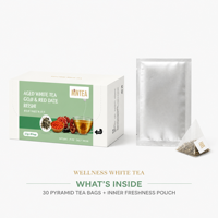 Coffret Cadeau Thé Blanc aux Baies de Goji et aux Dattes Rouges, Directement de l'Usine, Naturellement Sucré, Sans Sucre Ajouté, Thé Bien-être Oriental, Vente en Gros Premium